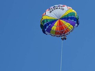 超人氣絕美水納島半日行 拖曳滑翔傘飛行體驗+浮潛 2019